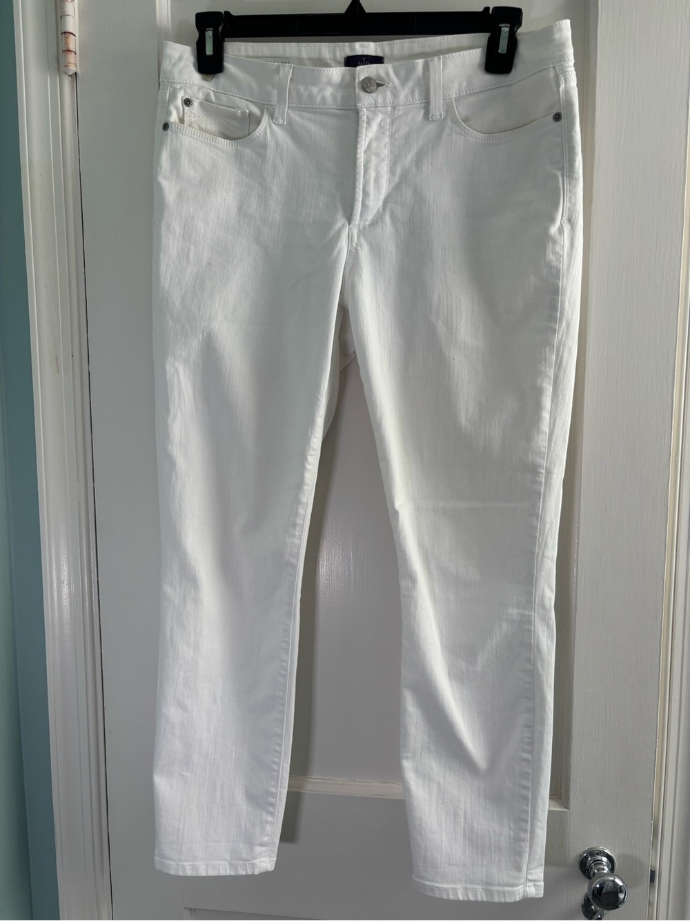 NYDJ White Skinny Jeans - Classic Stretch Fit